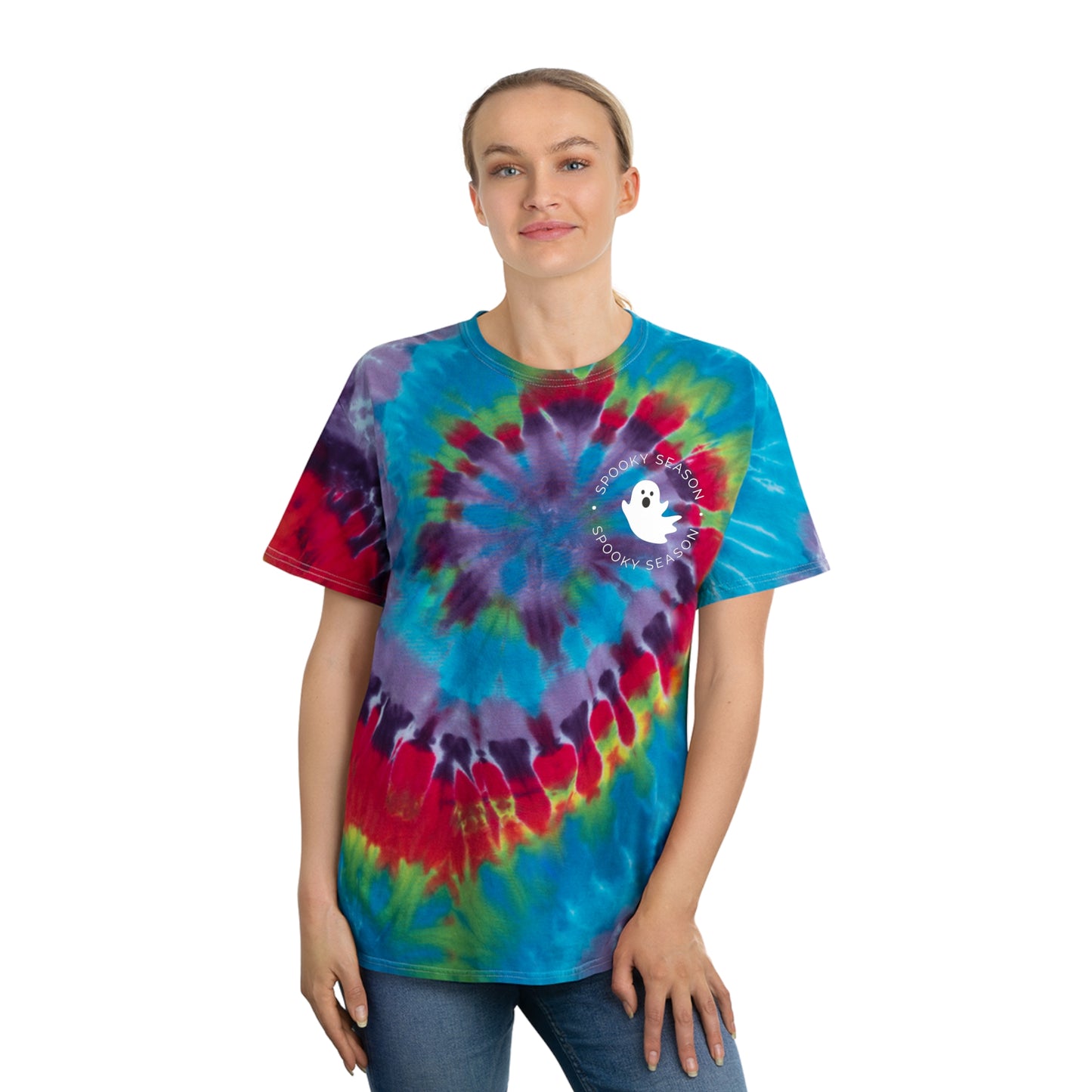 "Spooky Season" Tie-Dye Tee