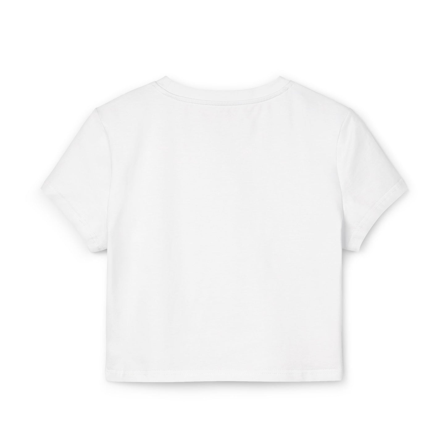 Retro Cropped Baby T-shirt Vintage Cropped T-shirt