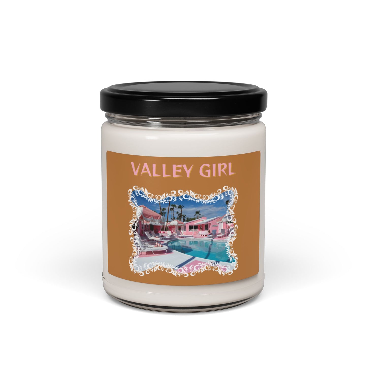 Scented Soy Candle, 9oz "Valley Girl"