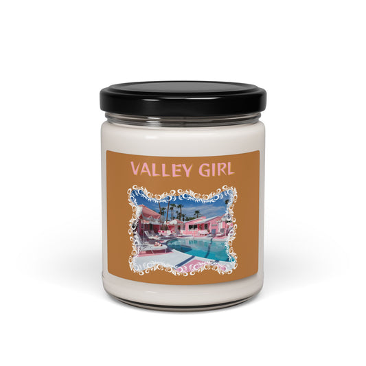 Scented Soy Candle, 9oz "Valley Girl"