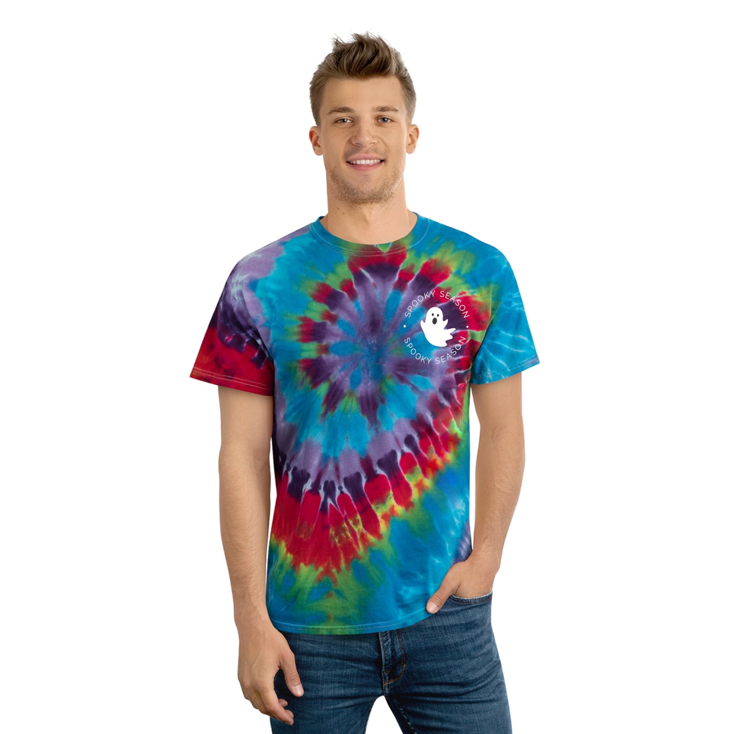 "Spooky Season" Tie-Dye Tee