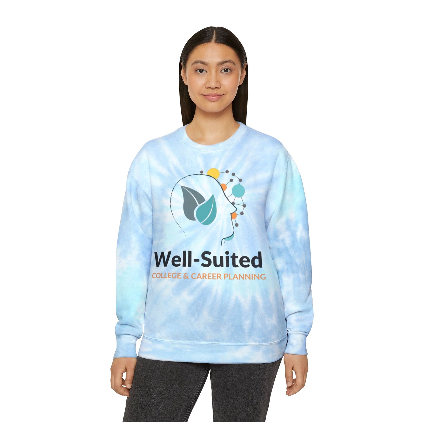 Well-Suited Unisex Tie-Dye Sweatshirt