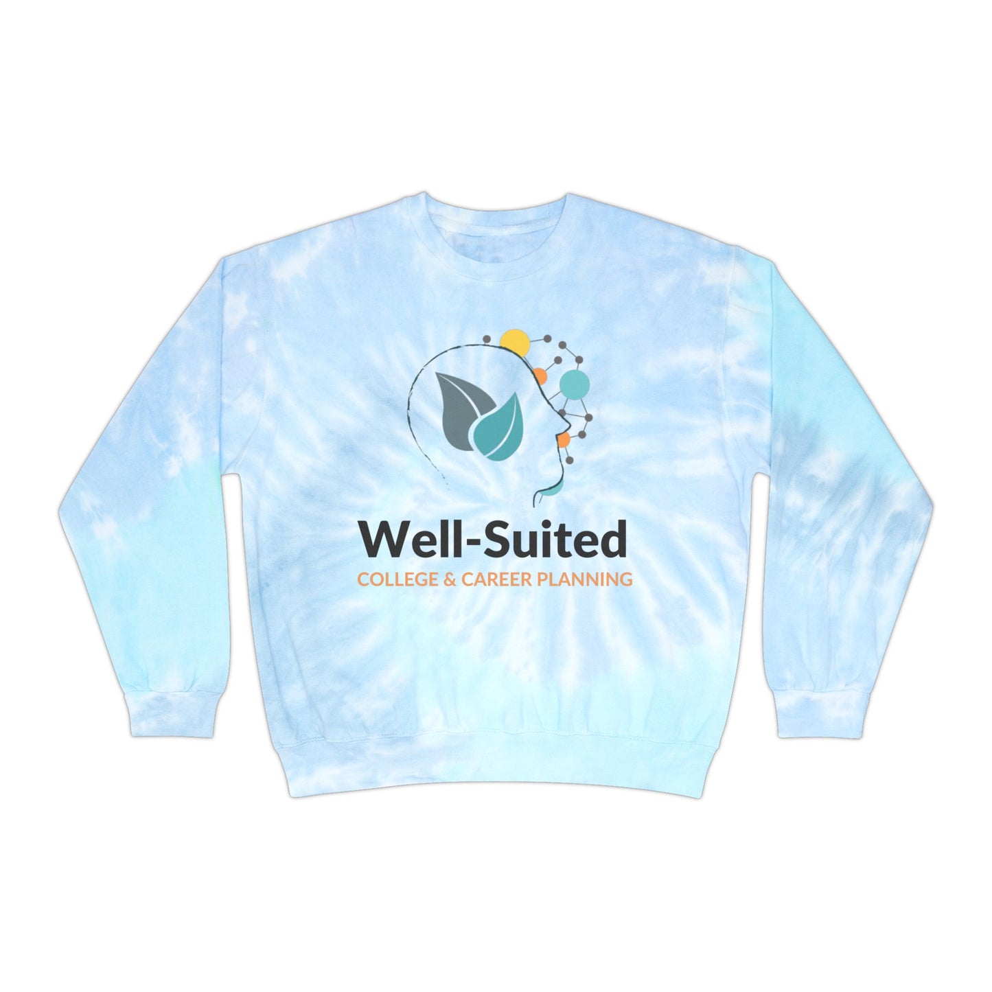 Well-Suited Unisex Tie-Dye Sweatshirt