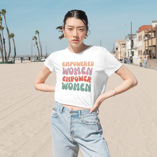 Empowered Women Cropped Tee