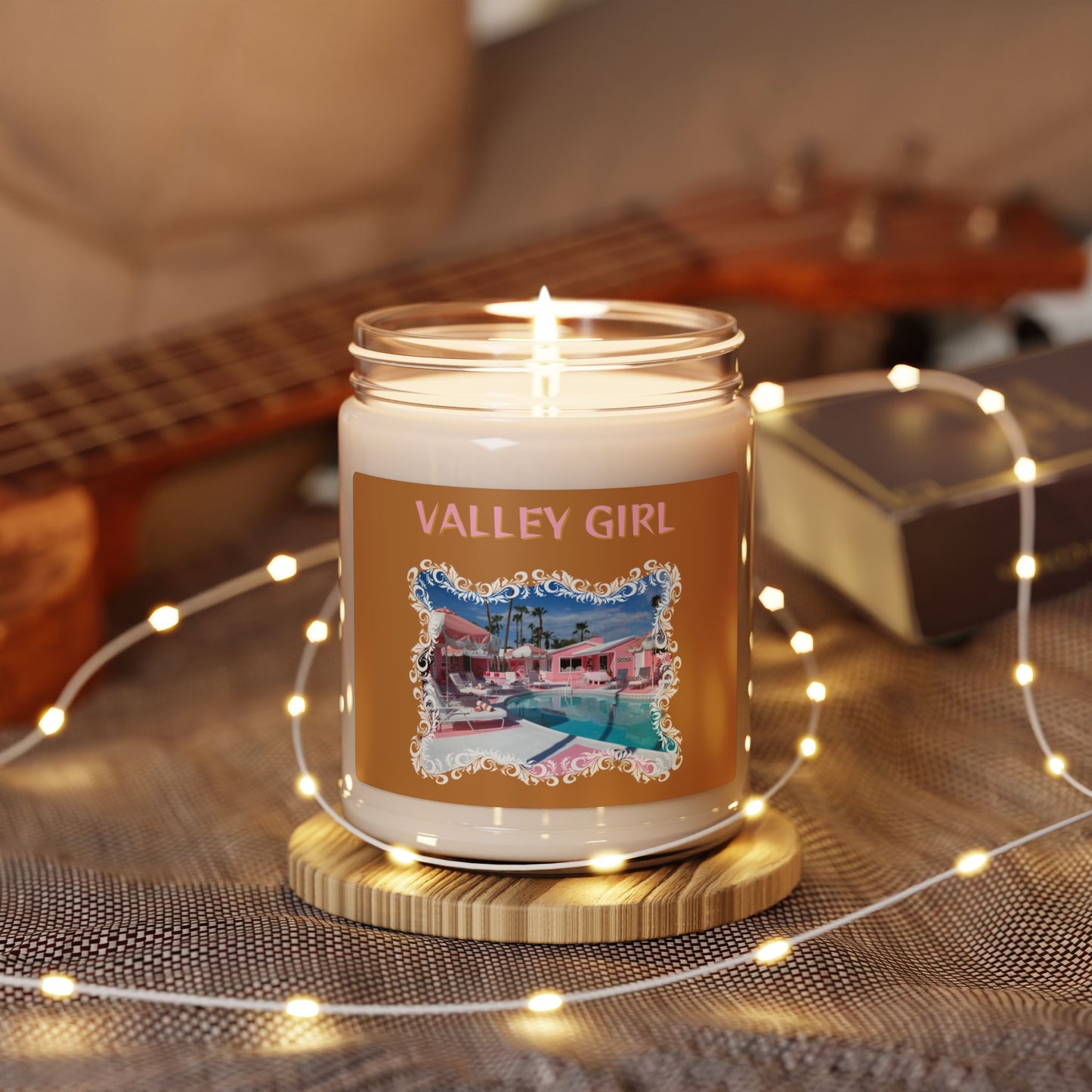 Scented Soy Candle, 9oz "Valley Girl"