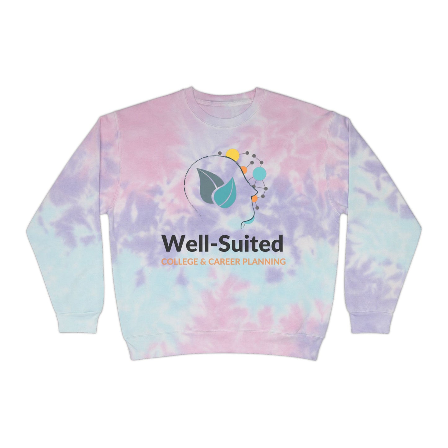 Well-Suited Unisex Tie-Dye Sweatshirt