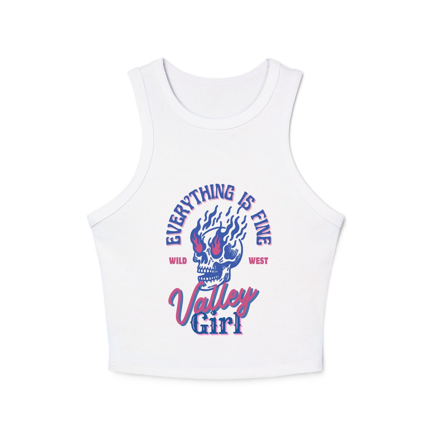 Women's Micro Rib Racer Tank Top