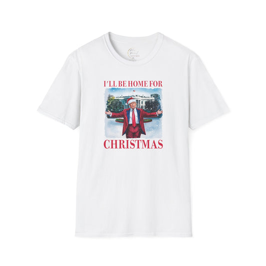 Trump Vance 2024 "I'll Be Home For Christmas" T-Shirt