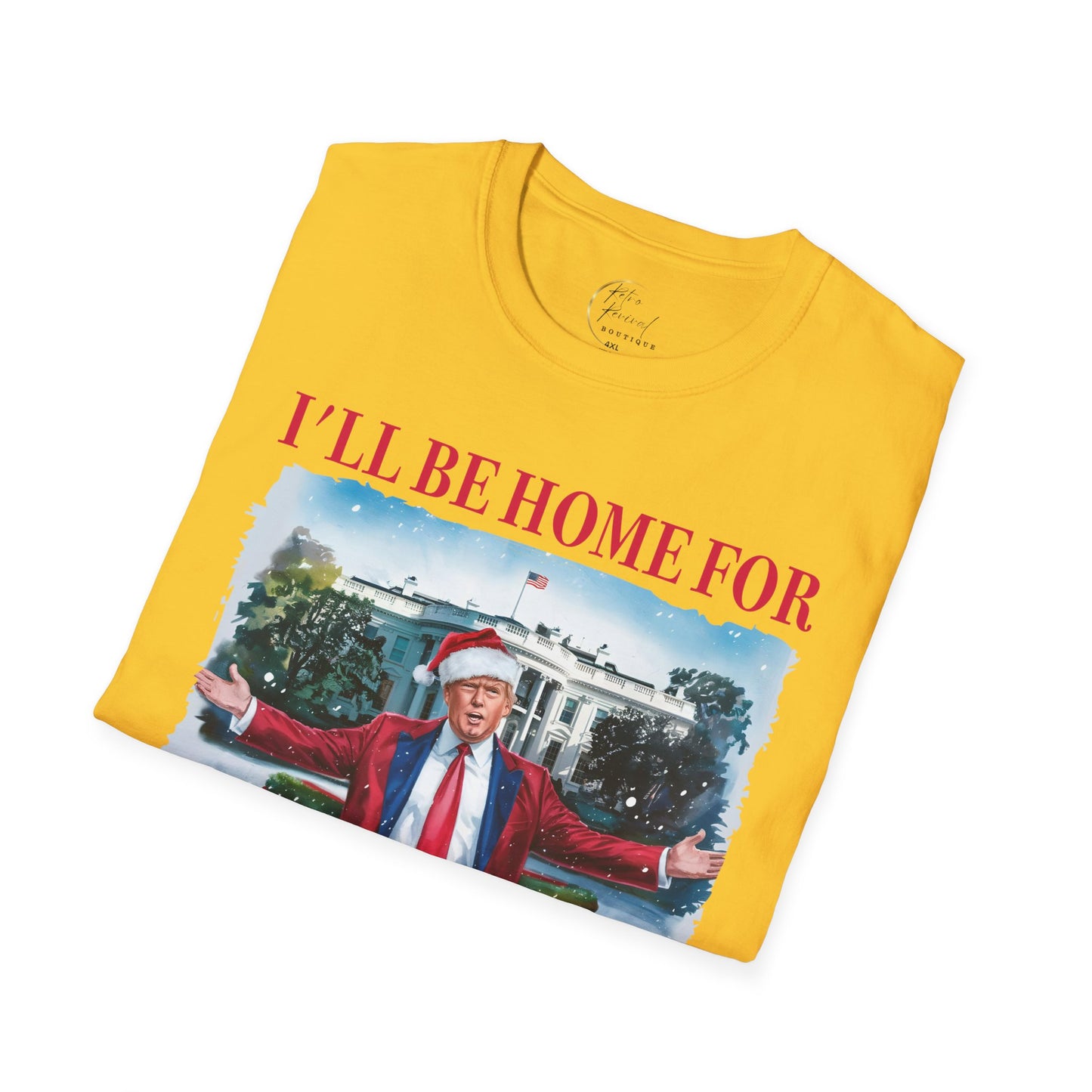 Trump Vance 2024 "I'll Be Home For Christmas" T-Shirt