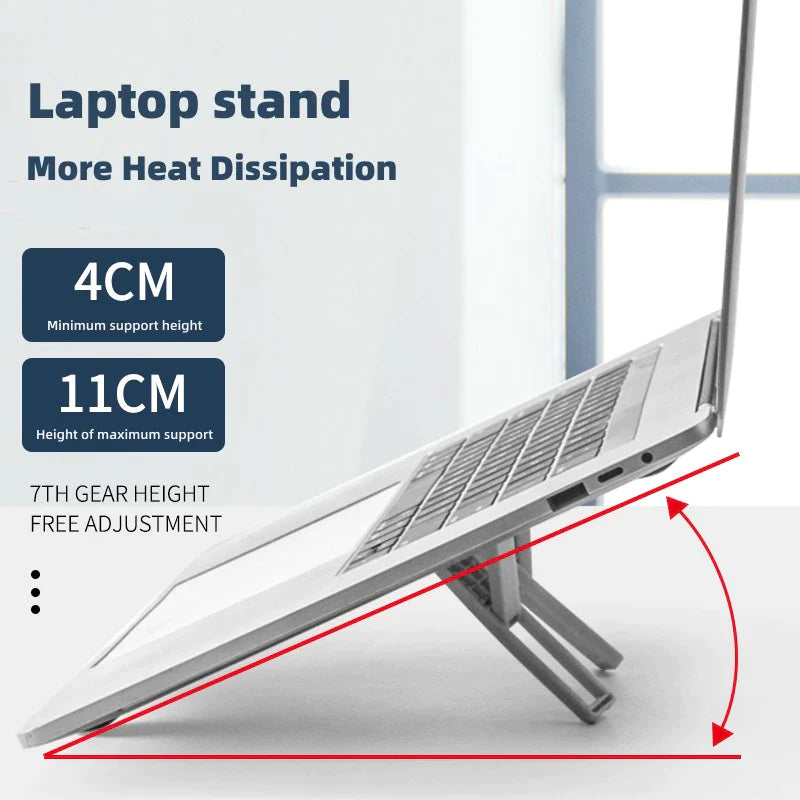 Universal Laptop Stand Notebook Holders Support for Macbook Apple Lenovo Samsung Cooling Pad Foldable Laptop Holder Accessories