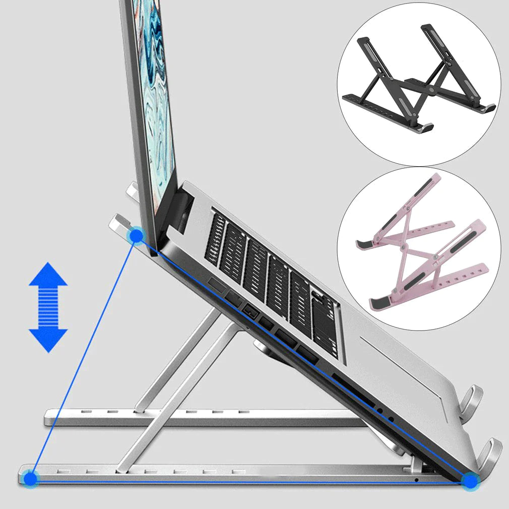 Universal Laptop Stand Notebook Holders Support for Macbook Apple Lenovo Samsung Cooling Pad Foldable Laptop Holder Accessories