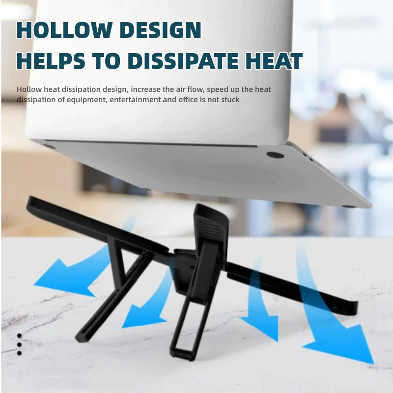 Universal Laptop Stand Notebook Holders Support for Macbook Apple Lenovo Samsung Cooling Pad Foldable Laptop Holder Accessories